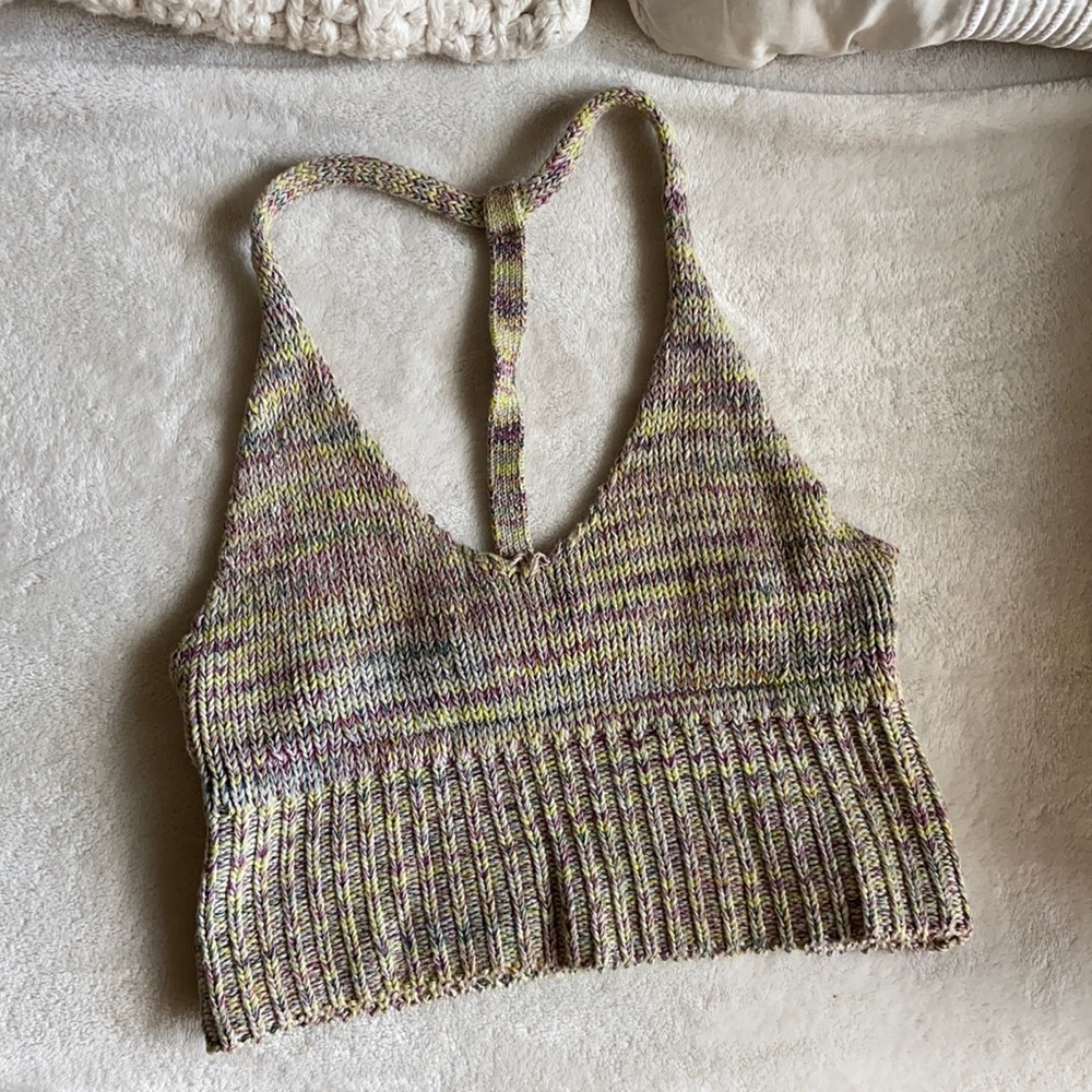 NOT AVAILABLE Knit Crop Top